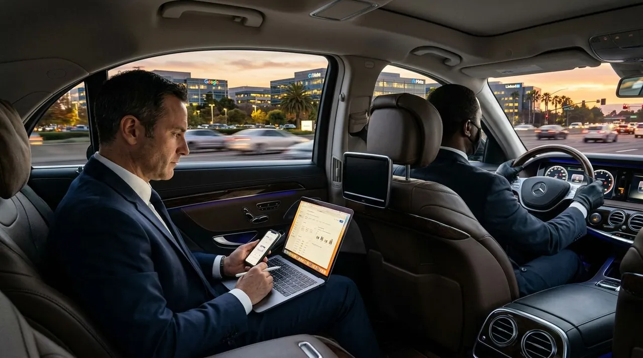 chauffeured service Silicon Valley